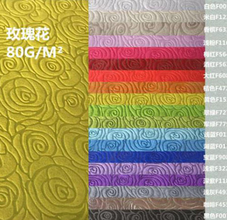 professional embossed fabric non with good price for table-5
