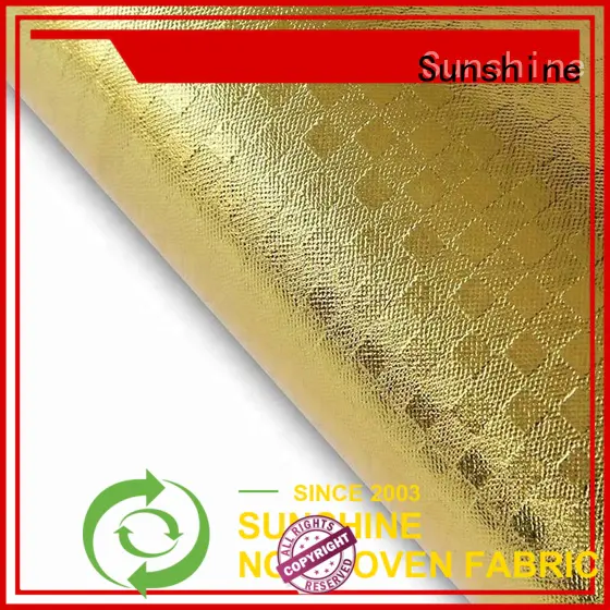 Sunshine laminated non woven fabric manufacturer for home