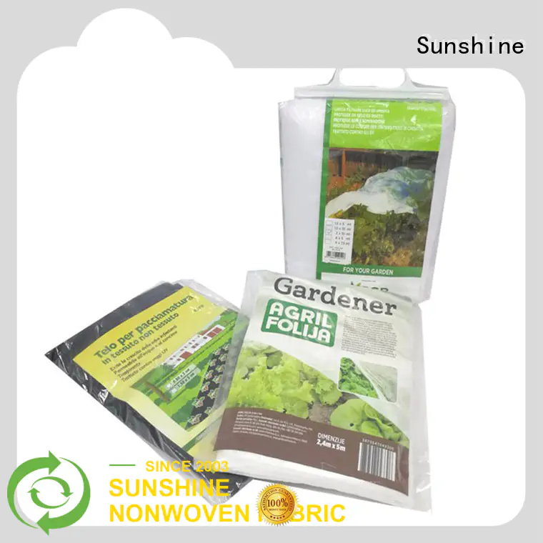 Sunshine weed control fabric wholesale for farm