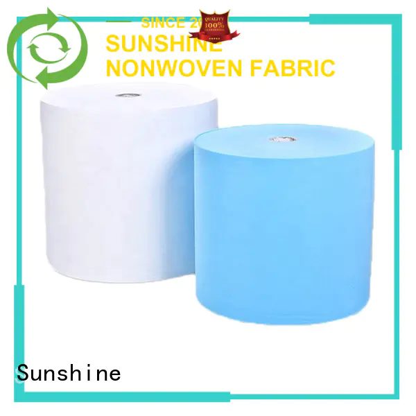 Sunshine medical disposable non woven bed sheet odm for bedding