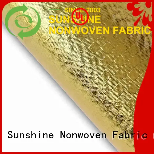 Sunshine laminated non woven fabric manufacturer for hospital
