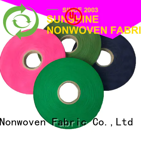 Sunshine professional pp non woven fabric manufacturer for shop