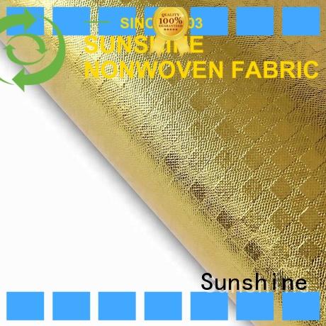 Sunshine rolls laminated non woven fabric design for hospital