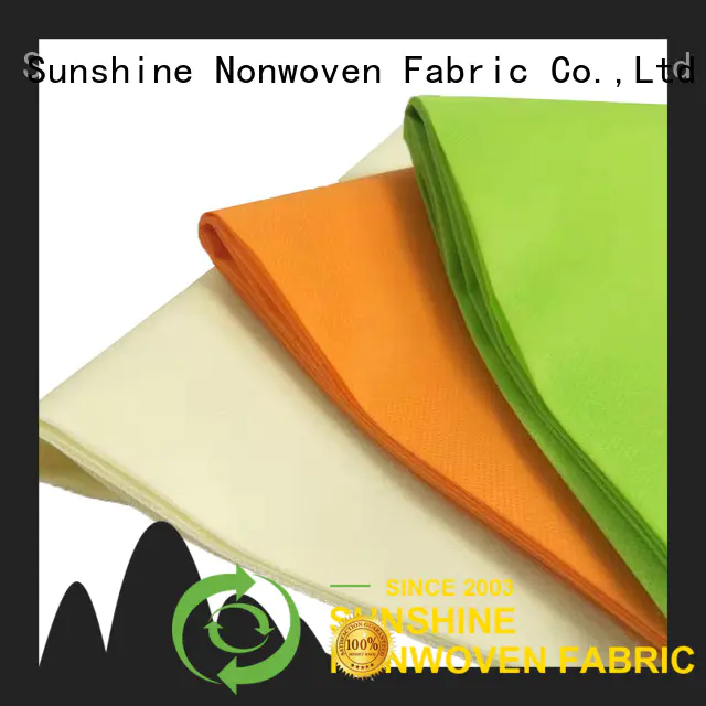 Sunshine professional spunbond polypropylene fabric factory for wrapping