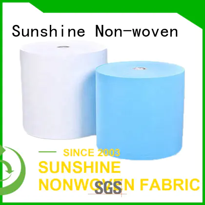 Sunshine disposable non woven bed sheet factory price for bedding