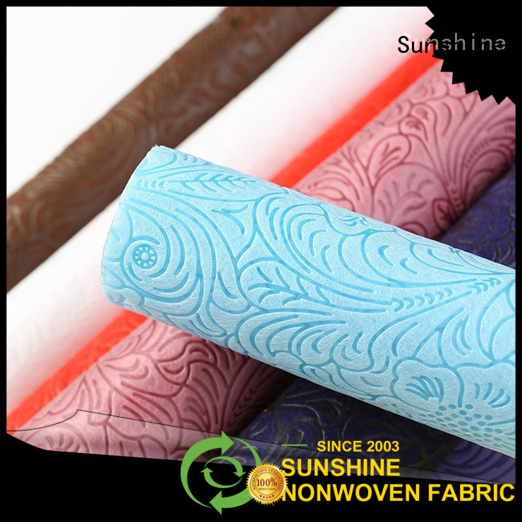 bright non woven embossing gift manufacturer for covers