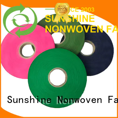 colorful pp nonwoven fabric factory for packaging