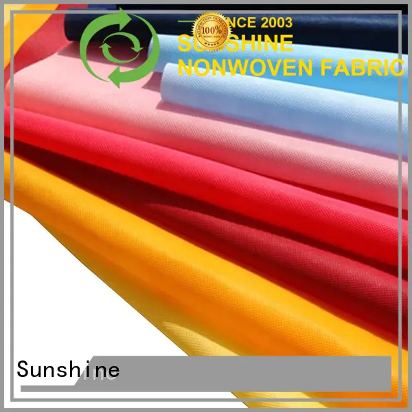 high quality non woven fabric polypropylene supplier for shopping bag