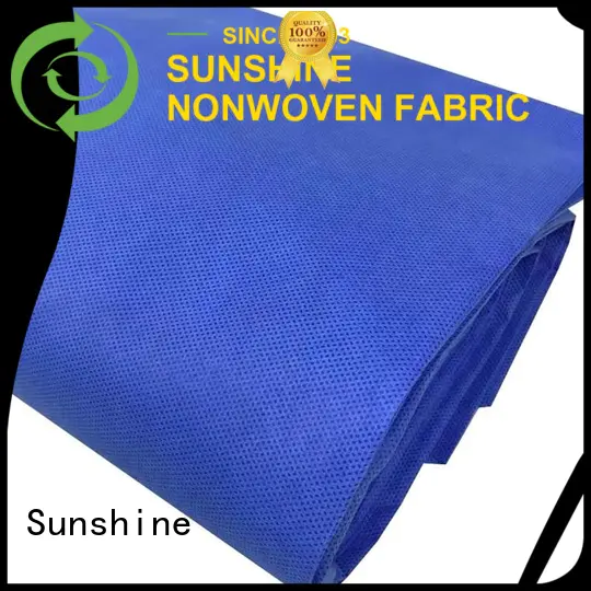 Sunshine breathable sms non woven personalized for bed sheet