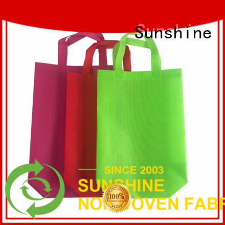 Sunshine disposable nonwoven bags directly sale for household