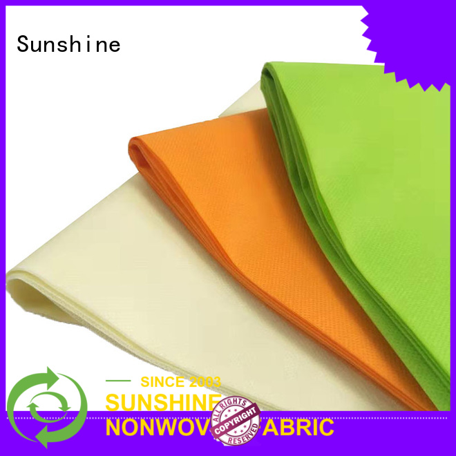 Sunshine soft spunbond polypropylene fabric factory for wrapping