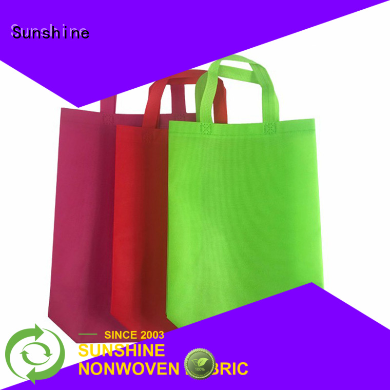 waterproof nonwoven bags drawstring personalized for home | Sunshine
