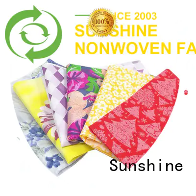 Sunshine nonwoven printing series for covers