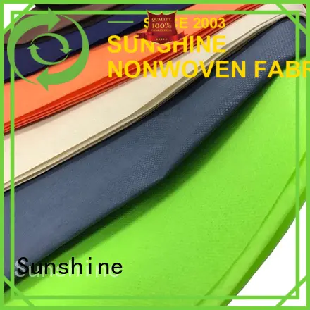 Sunshine textile polypropylene spunbond nonwoven fabric factory for shop