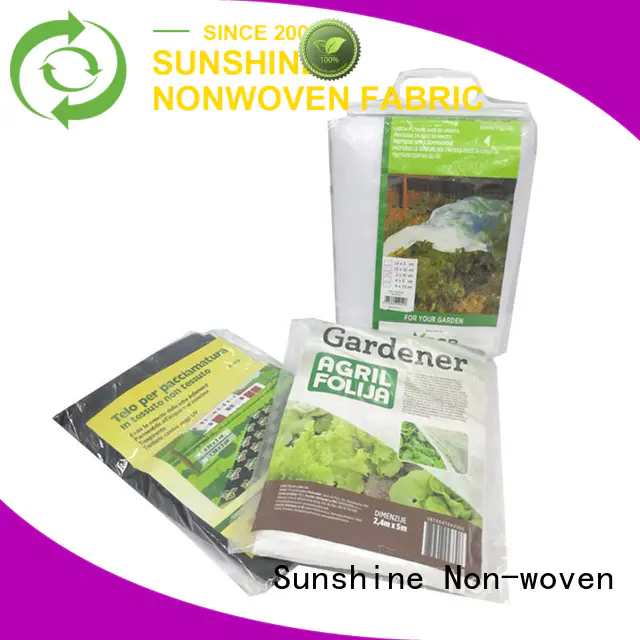 Sunshine grass weed control fabric factory for greenhouse