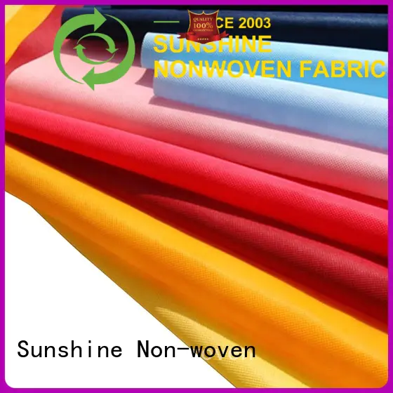 Sunshine polypropylene non woven cloth factory price for bag