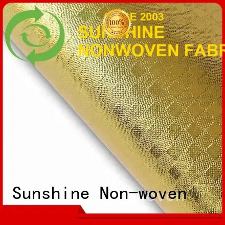 Sunshine fabric laminated fabric with good price for bedroom