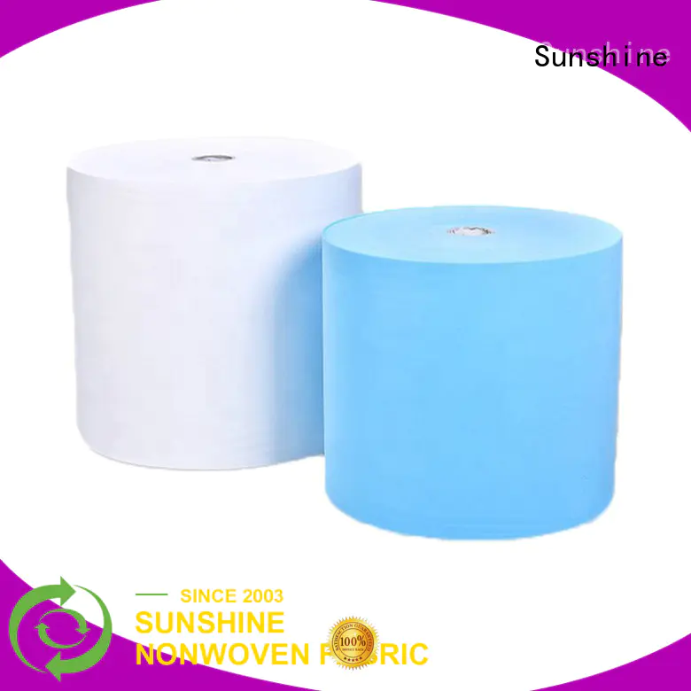 Sunshine non woven sheet from China for bedding