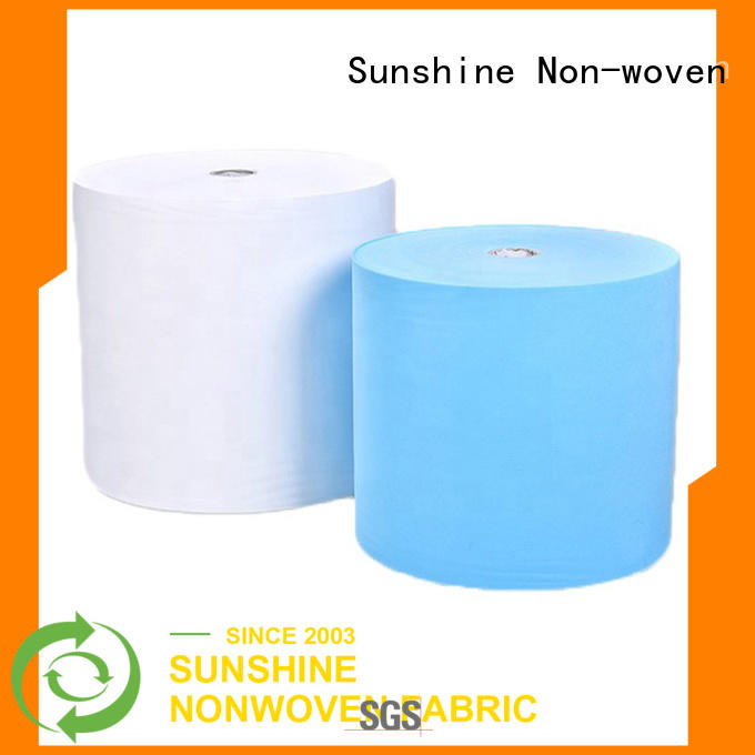Sunshine bright non woven sheet from China for bedding