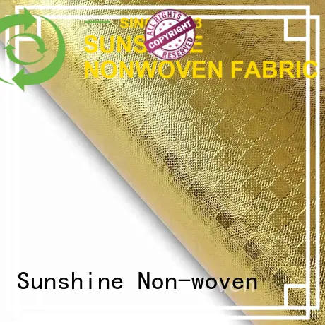 Sunshine waterproof laminated fabric manufacturer for bedroom