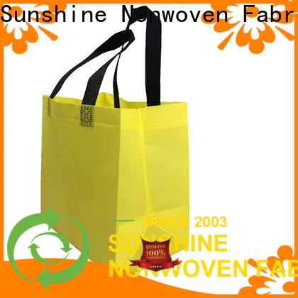Sunshine woven non woven carry bags wholesale for bedroom