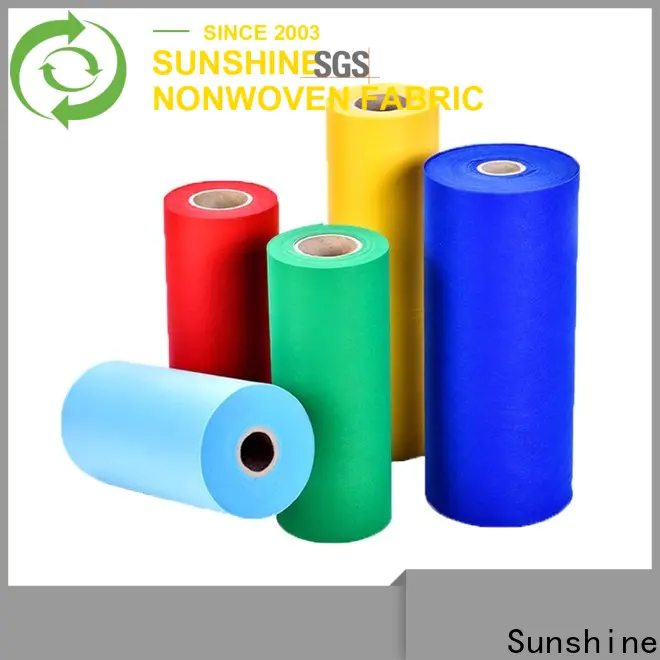 comfortable pp spunbond nonwoven shopping series for wrapping