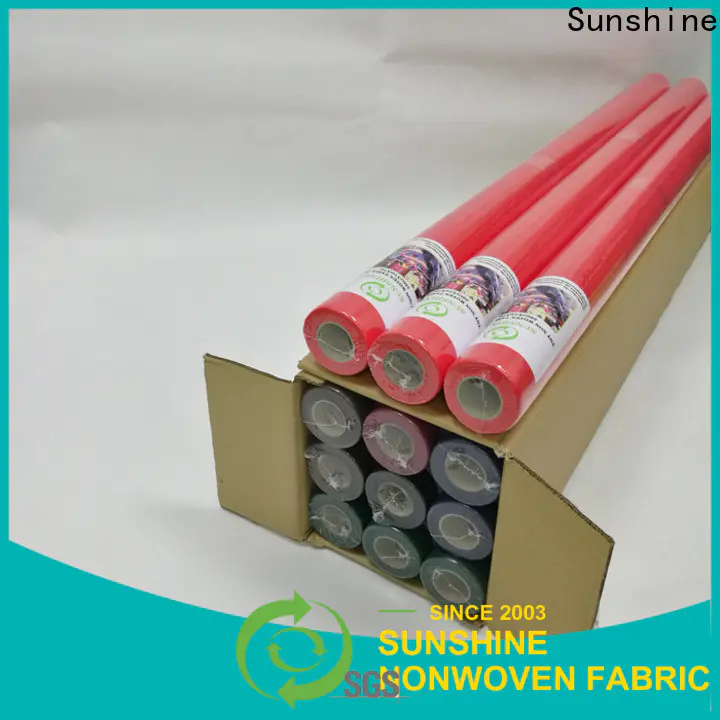 comfortable non woven fabric tablecloth spunbond factory for table