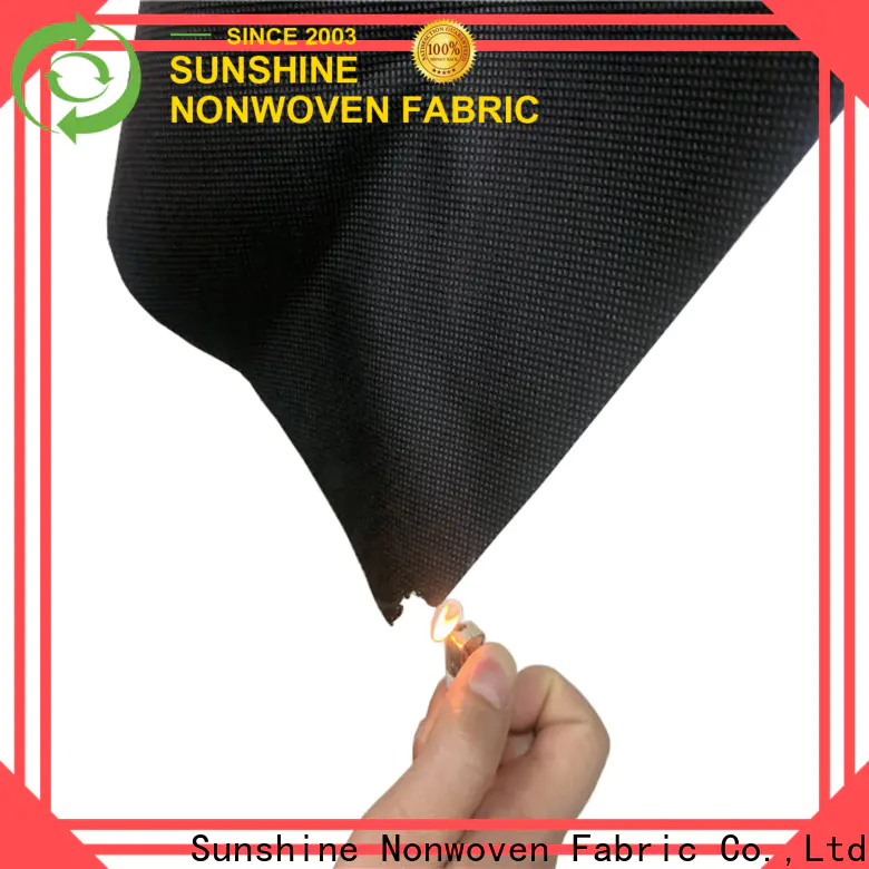 Sunshine pp flame retardant fabric supplier for table cover