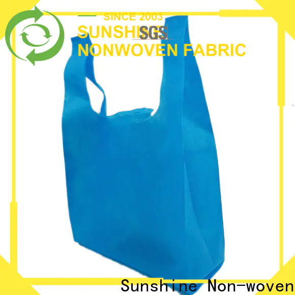 Sunshine pp non woven shopping bag wholesale for bedroom