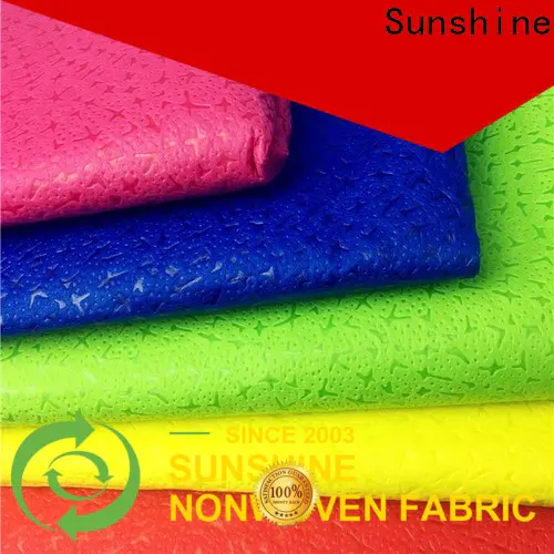 Sunshine embossed embossed fabric manufacturer for table