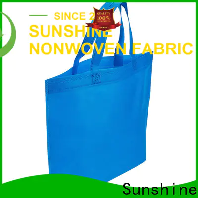 Sunshine yellow non woven carry bags series for bedroom