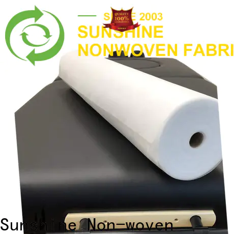 Sunshine soft disposable non woven bed sheet odm for bedding