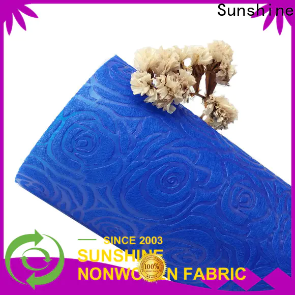 Sunshine professional non woven embossing inquire now for covers