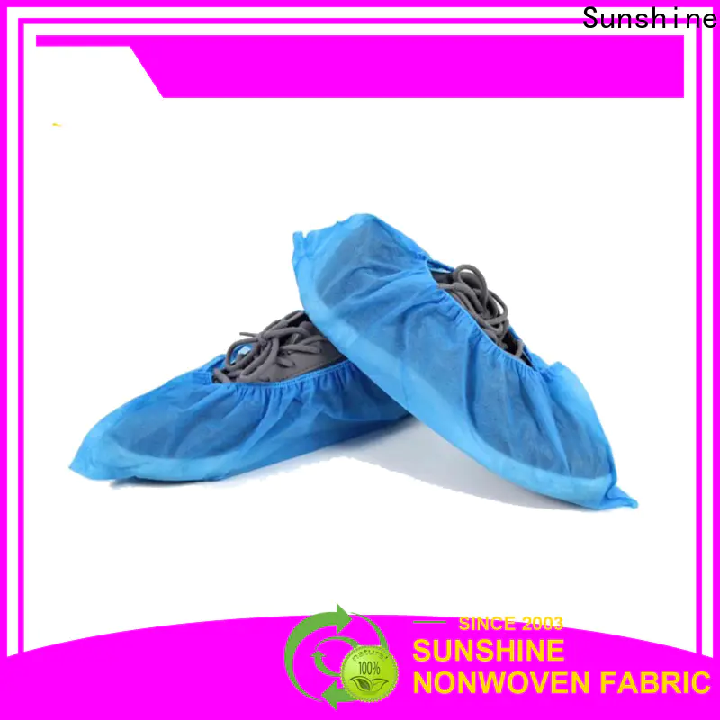 Sunshine soft disposable shoe covers with good price for shoes