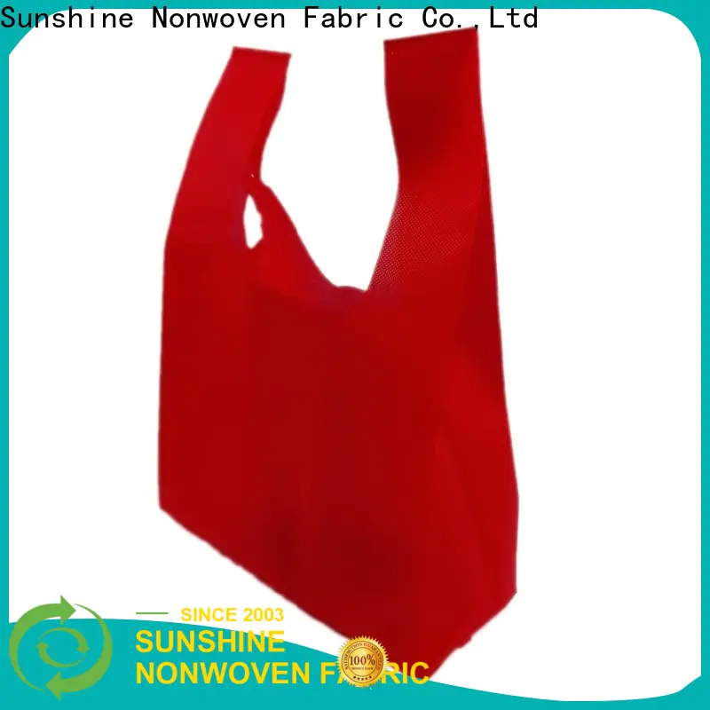 medical non woven shopping bag carry series for bed sheet