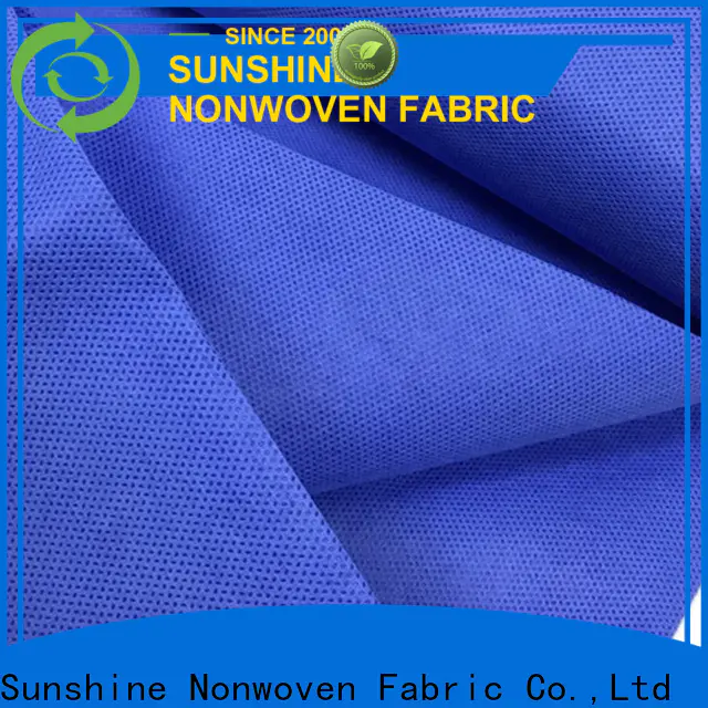 Sunshine fabric sms non woven factory for coat