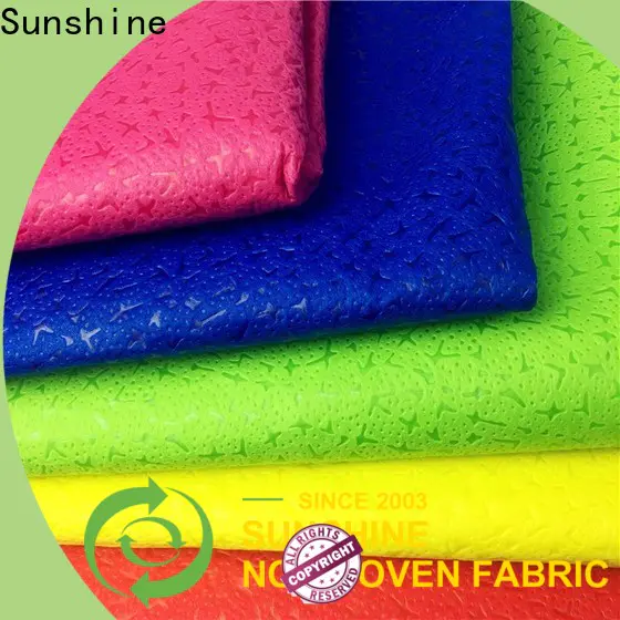 Sunshine soft embossed fabric with good price for bedding