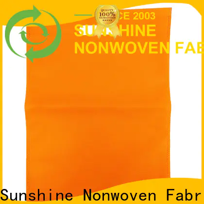 Sunshine waterproof non woven carry bags factory for household