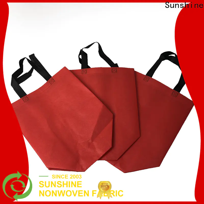 Sunshine waterproof non woven carry bags personalized for bed sheet