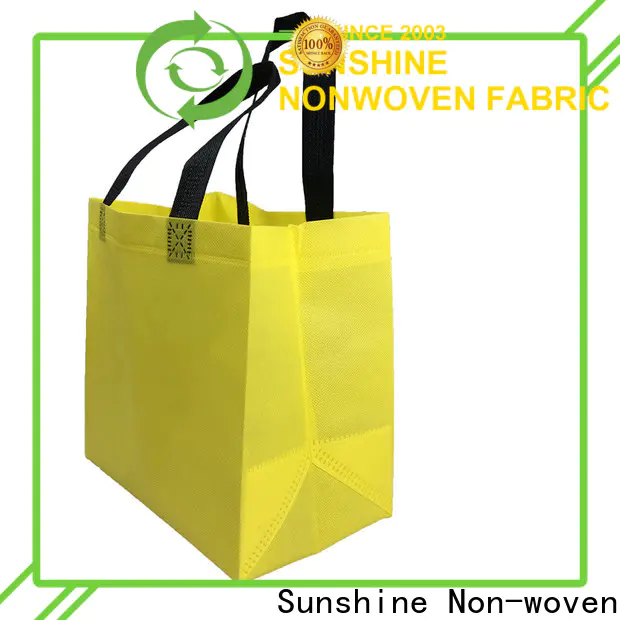 Sunshine disposable nonwoven bags personalized for home