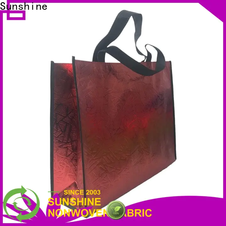 Sunshine eco non woven shopping bag series for household