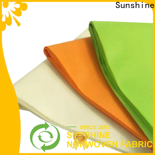 Sunshine polypropylene pp nonwoven fabric directly sale for packaging