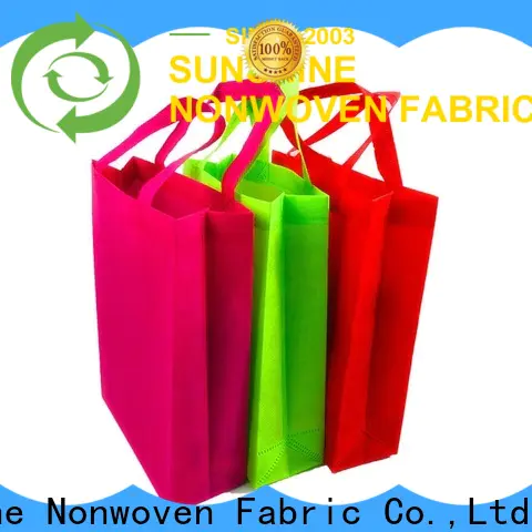 single non woven shopping bag eco directly sale for bed sheet