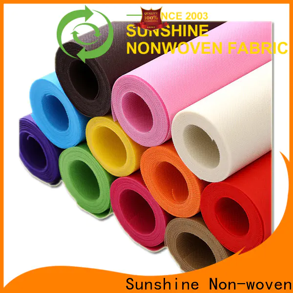 Sunshine quality non woven sheet with good price for gifts