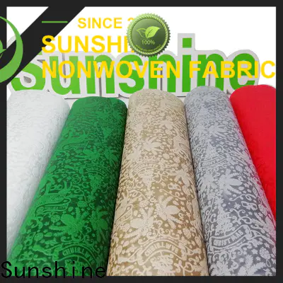 comfortable embossed fabric spunbond manufacturer for covers