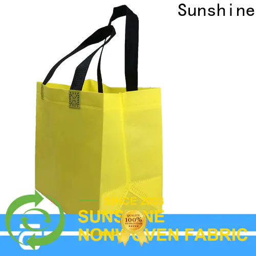 Sunshine ecofriendly non woven shopping bag series for bed sheet