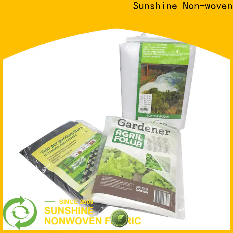 quality weed control fabric sunshine series for farm