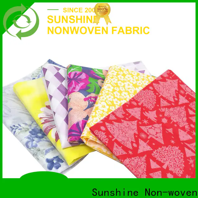 Sunshine disposable nonwoven printing factory for table