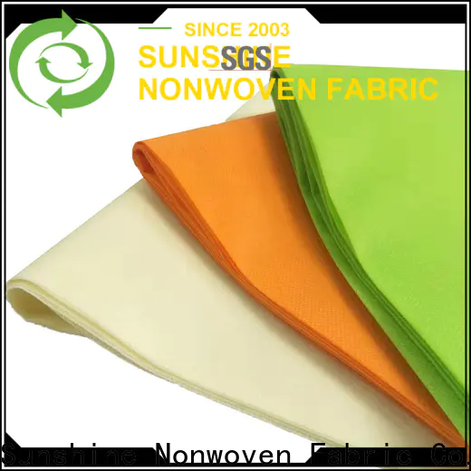 Sunshine woven pp spunbond nonwoven factory for shop