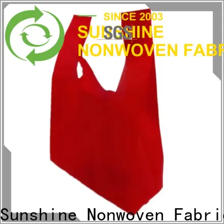 Sunshine disposable non woven shopping bag series for household